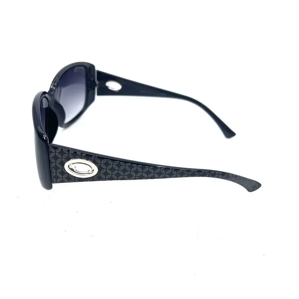 Oscar De La Renta Womens Sunglasses Mod 1191 Gradient Lens Black Frame & Case